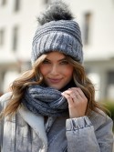 Warm graphite winter set C33 - Online store - Boutique